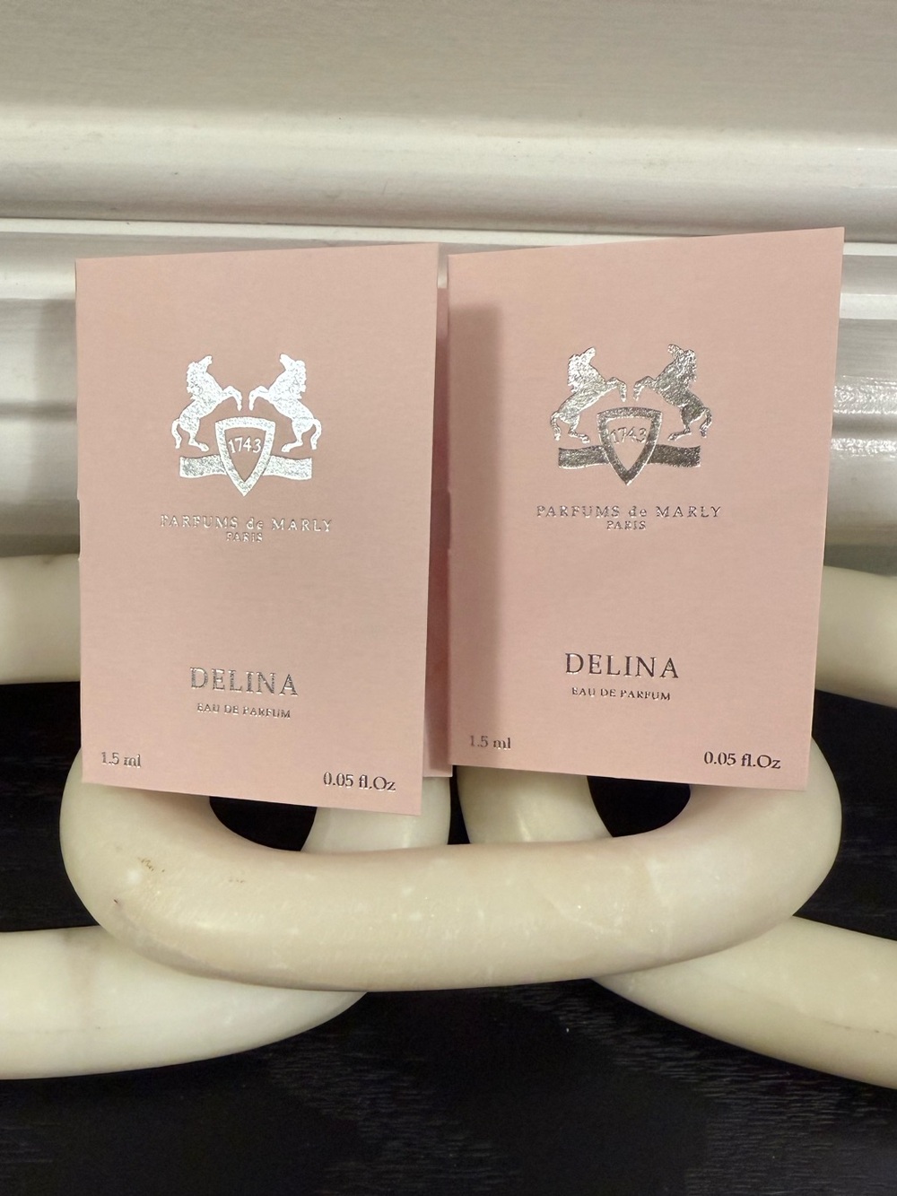 Parfums de Marly Delina Eau de Parfum Sample bundle of two 1.5 ml samples
